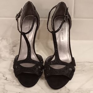 Antonio Melani Black Formal Heels